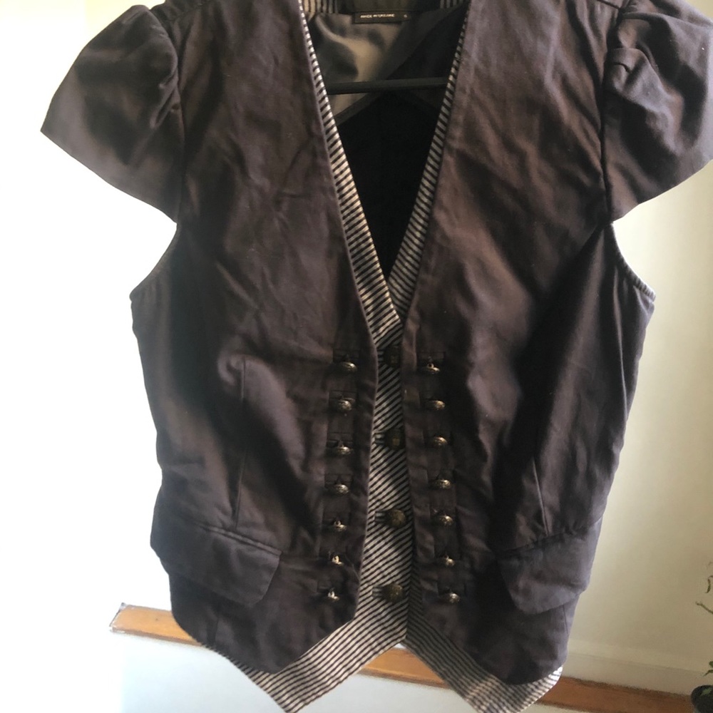 BCBG vest/shirt
